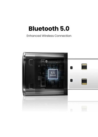 Адаптер (UGR-80889) (UGR-80889) Ugreen CM390 USB Bluetooth 5.0 Adapter (372687056)