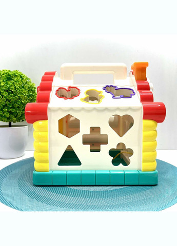 Cортер розвиваючий Теремок музика світло звуки тварин (9196) Hola (381967759)