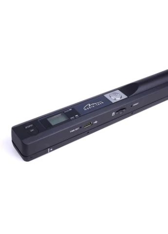 Сканер A4 ScanLine MT4090 (900 dpi, USB, Micro SD, портативний, 2 бат-ки АА, OCR, чорний) Media-Tech (390924138)
