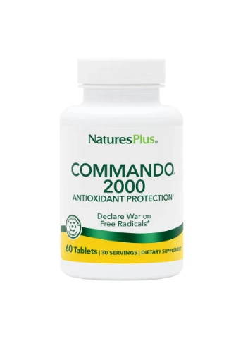 Антиоксидантний захист, Commando 2000,, 60 таблеток Natures Plus (315145979)