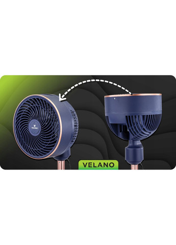 Вентилятор підлоговий 50Вт Velano (Польща) No Brand (360920508)