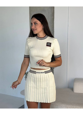 Стильный костюм с юбкой More_bboutique Костюм зі спідницею (351636800)