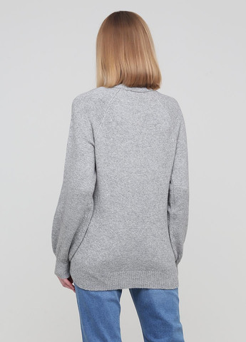Серый демисезонный свитер женский - свитер af8054w Abercrombie & Fitch