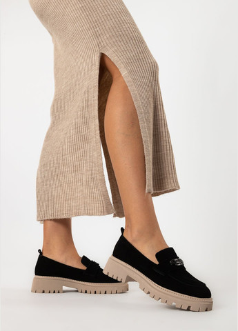 Renzoni Женские Лоферы (2563ТА) черный з натуральная замша, — (328912769)