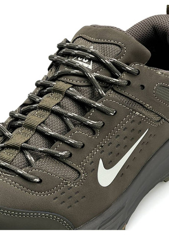 Оливковые (хаки) демисезонные кроссовки мужские No Brand