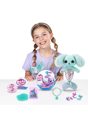Інтерактивний ігровий набір серії "Furmaids" Цуценя Даззі 9555D Pets & Robo Alive (329885303)