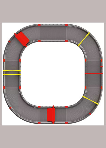 Игровой базовый набор Трасса 2,7 м (6303-Q) Quercetti (330057712)