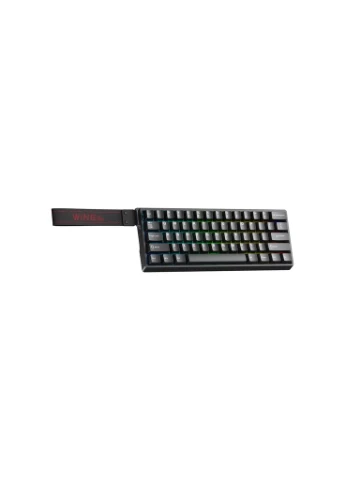 Клавіатура WIN60 HE Magnetic Switch RGB USB UA Black (6978080504029) Aula (382659809)