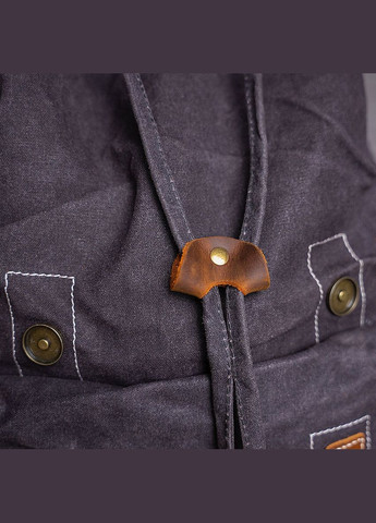 Походный рюкзак для ноутбука мужской canvas 20110 Серый Vintage (301871512)