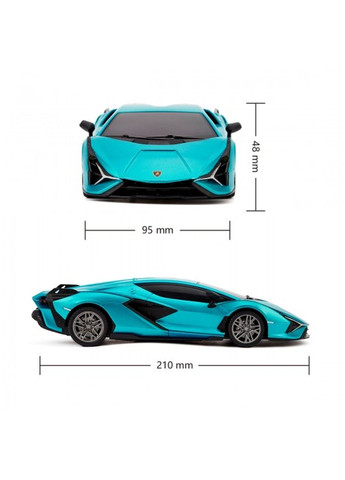 Автомобіль на р/к - Lamborghini Sian (1:24, синій) KS Drive (331296391)