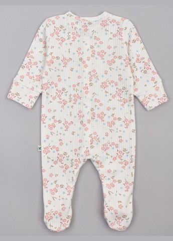 Человечек детский полосатый в розовые цветочки KRAKO (327415224)