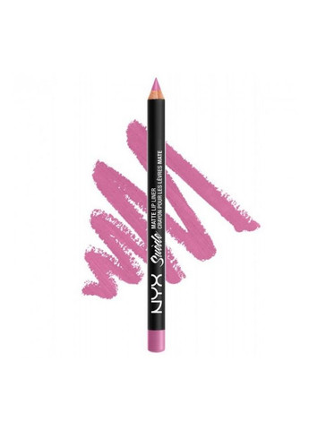 Матовий олівець для губ Suede Matte Lip Liner 1 г Respect The Pink (SMLL13) NYX Professional Makeup (279364202)