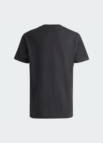 Черная демисезонная футболка mercedes - amg petronas formula one team graphic adidas