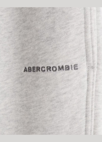 Светло-серые демисезонные брюки Abercrombie & Fitch