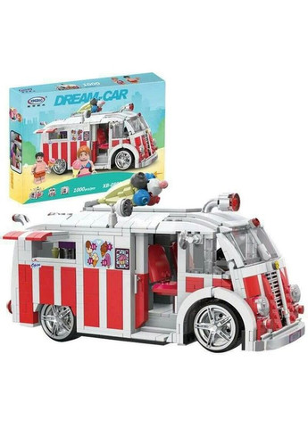 Конструктор XB-08004 MOC Фургон с мороженым, 1000 элемента XingBao (316271747)