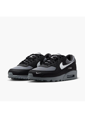 Чорні кросівки чоловічі air max 90 jd black/grey Nike