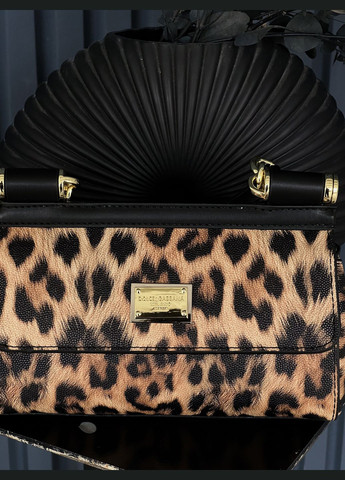 Дольче Габана Sicily сумочка жіноча - Premium (леопардовий 19сm) No Brand (322394095)