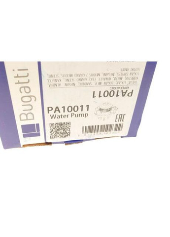 Помпа системи охолодження на Renault Kangoo/Megane/Scenic/Clio/Nissan Almera/Kubistar/Micra 1.5dCi 0 Bugatti (345771727)