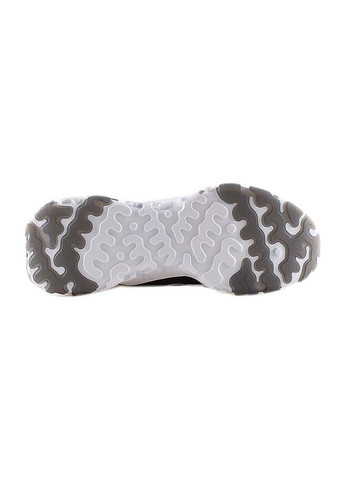 Женские Кроссовки REACT VISION Черный Белый Nike комбинированные демисезоны (367188390)