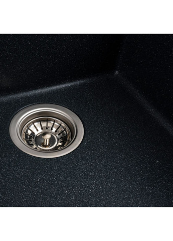 Гранітна мийка для кухні RUBA 4040 матова Антрацит Valeso (358059209)