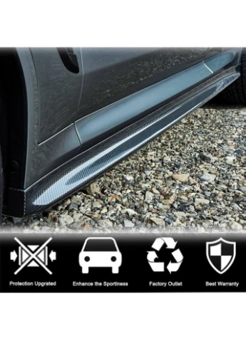 Накладки на пороги (для F98/G02 M-Sport, Карбон) для X4 G02 2018- рр BMW (392184735)
