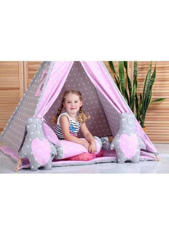 Вігвам комплект Принцеса з подушкою — Великий 150*150 см No Brand (312551413)