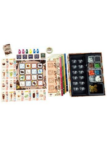 Настільна гра Моя кавʼярня (Coffee Rush) Games7Days (371876337)