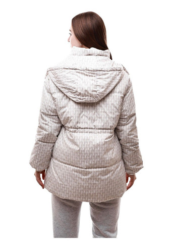 Бежева зимня куртка зимова жіноча M@C