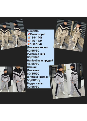 Підлітковий теплий флісовий спортивний костюм на хлопчика Nositi (367049378)