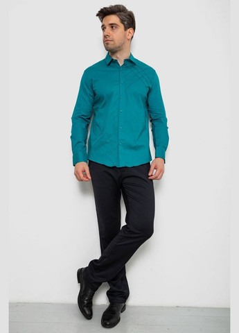 Сорочка чоловіча однотонна, колір темно-синій, 214R7466 Ager (336884811)