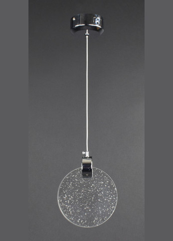 Люстра світлодіодна підвісна LED світильник для квартири на стелю лед 27632 Хром 35-180х10х15 см. Sunnysky (364762180)