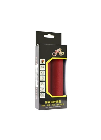 Поролонові грипси 0804040 Red ручки для керма велосипеда обмотка 6 шт. West Biking (336195225)