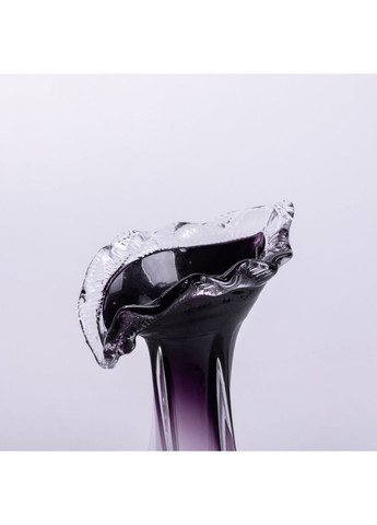 Ваза ручної роботи Castillo скляна 22 см Фіолетовий Yiwu (360454734)