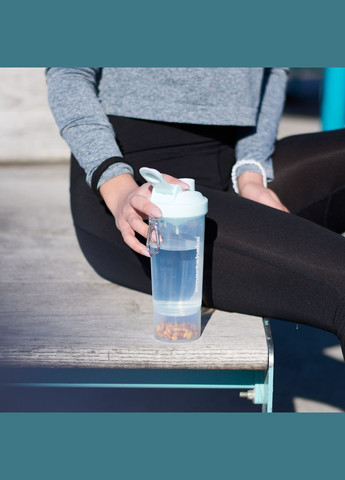 Шейкер спортивний Slim 500ml Pure White (A-012504) SmartShake (308460386)