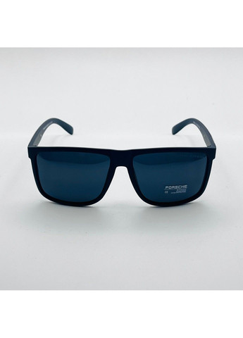 Комплект. Сонцезахисні окуляри Polarized прямокутні Classic Box С3 No Brand (328445777)