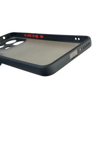 Чохол для телефона Redmi Note 13 4G з високими бортами із захистом камери на сяомі редмі нот 13 4г чорний Xiaomi (366228452)