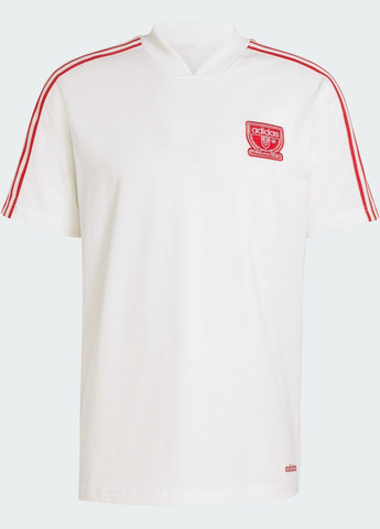 Біла футболка graphic adidas