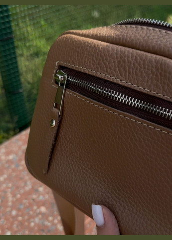 Женская кросс-боди из натуральной кожи флотар (капучино) SW120-3 SKILL сумка (341085575)