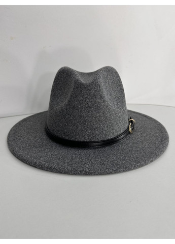 Шерстяная шляпа Федора унисекс с ремешком и регулировкой размера Urban Classic No Brand (359481382)