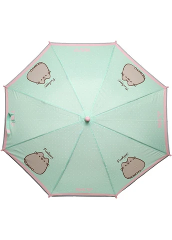 Розовый зонт детский pusheen 708489 розовый полуавтомат со светоотражателем с котиком пушин для девочек Yes (403233315)
