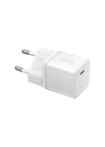Сетевое зарядное устройство 1C 30W EU Moon White (P10162504213-00) Baseus GaN5S Fast Charger (383134308)