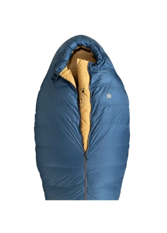Спальник пуховой KUK 700 legion blue/dark cheddar - 195 см - синий/оранжевый Turbat (314800788)