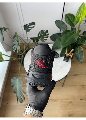 Черные демисезонные кроссовки мужские nike kyrie 7 bred | найк кайри 7 брэд черные No Brand