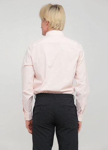 Светло-розовая рубашка Abercrombie & Fitch