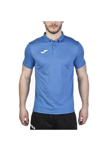 Синяя футболка-поло синее 100437.700 для мужчин Joma