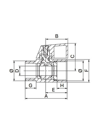 Кран "міні" EP.510 - 1/2" ГШБ (EP6023) EUROPRODUCT (322006713)