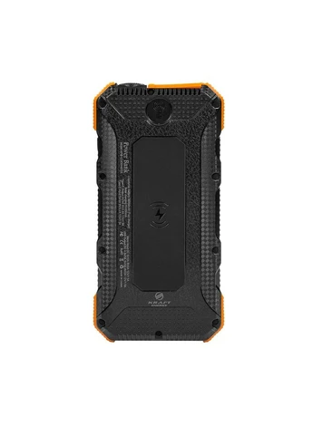 Повербанк с солнечной панелью 20000mAh Power Bank KPB-U1830WFCS Orange беспроводная зарядка LED-фонарь (43-00066) Kraft (382764863)
