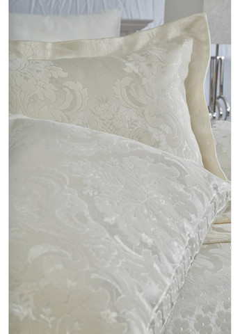 Покривало жакард із наволочками - Armada krem кремовий євро 250*260 Dantela Vita (303499619)