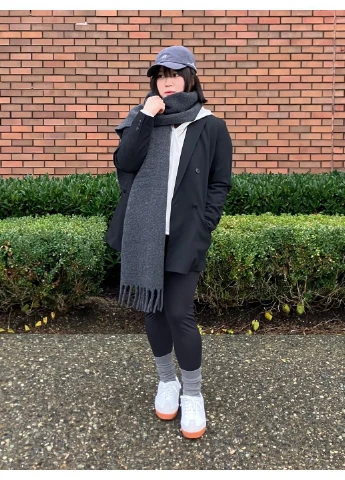Черные леггинсы heattech (479696) Uniqlo