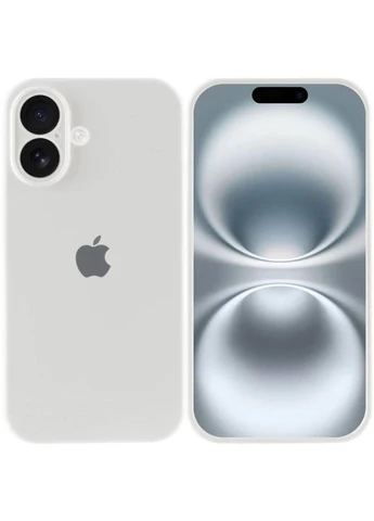 Чохол Silicone Case для iPhone 16 White No Brand (382538082)